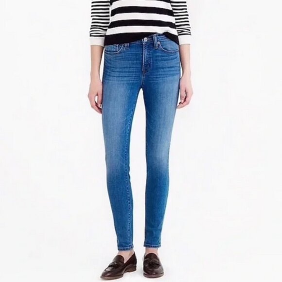 J. Crew High Rise Skinny Jeans Blue Size 32 - Picture 1 of 13